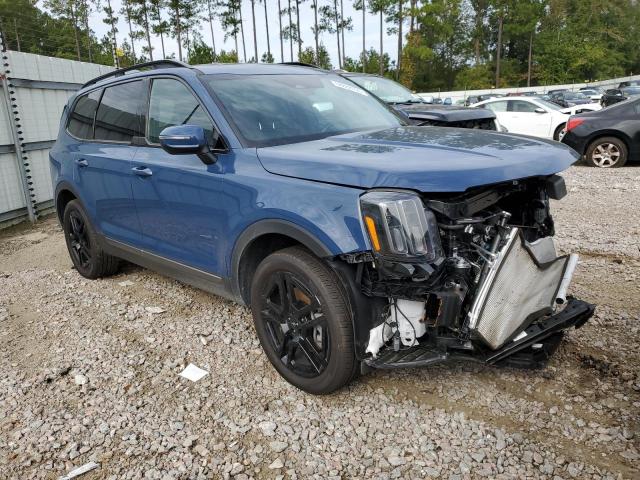 5XYP3DGC7PG359945 - 2023 KIA TELLURIDE EX BLUE photo 4