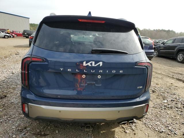 5XYP3DGC7PG359945 - 2023 KIA TELLURIDE EX BLUE photo 6