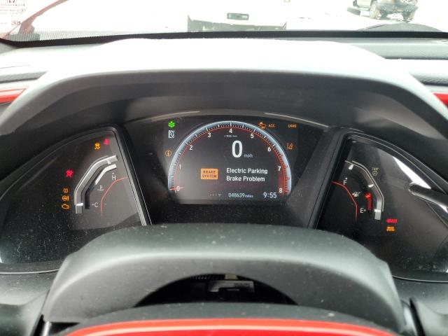 SHHFK7H40KU220925 - 2019 HONDA CIVIC SPORT RED photo 9