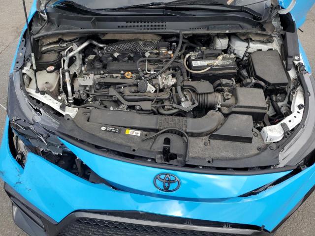 5YFS4MCE3MP061270 - 2021 TOYOTA COROLLA SE BLUE photo 11