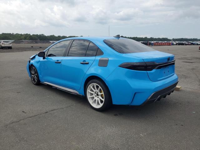 5YFS4MCE3MP061270 - 2021 TOYOTA COROLLA SE BLUE photo 2