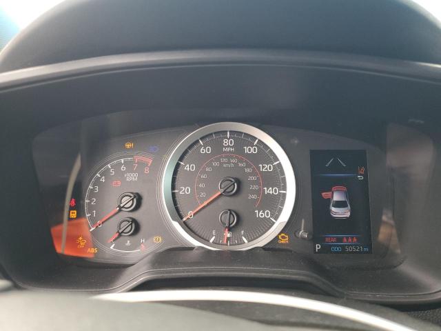 5YFS4MCE3MP061270 - 2021 TOYOTA COROLLA SE BLUE photo 9