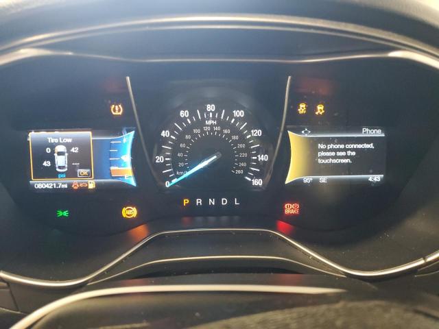 3FA6P0H73HR107150 - 2017 FORD FUSION SE GRAY photo 9