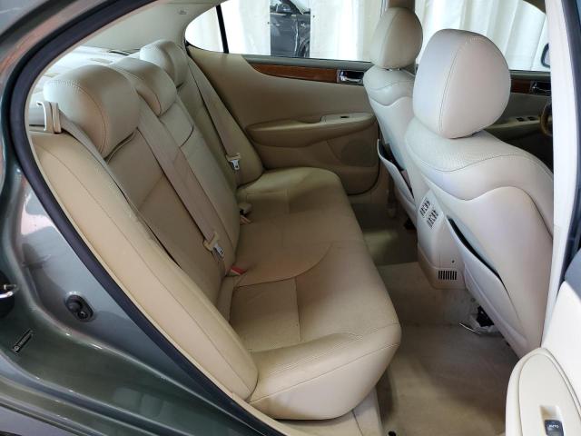 JTHBA30G055099478 - 2005 LEXUS ES 330 GREEN photo 10