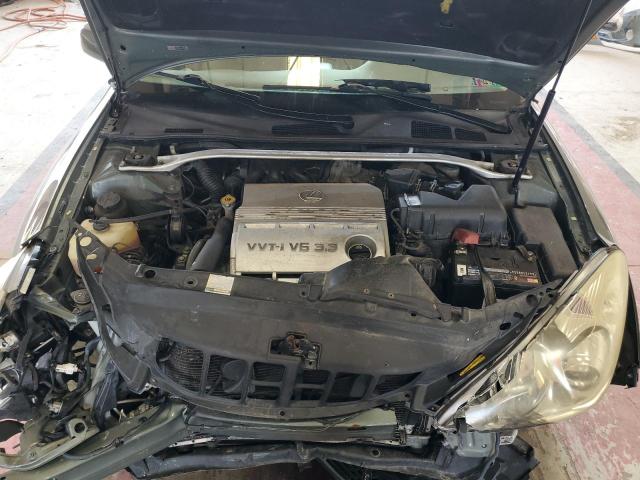 JTHBA30G055099478 - 2005 LEXUS ES 330 GREEN photo 11