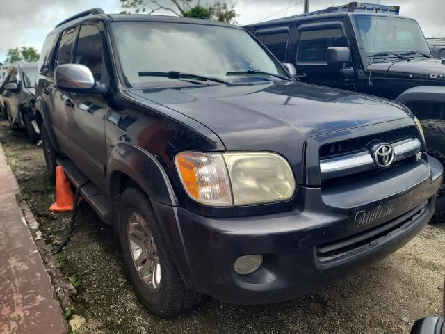 5TDZT38A27S286728 - 2007 TOYOTA SEQUOIA LIMITED BLACK photo 5