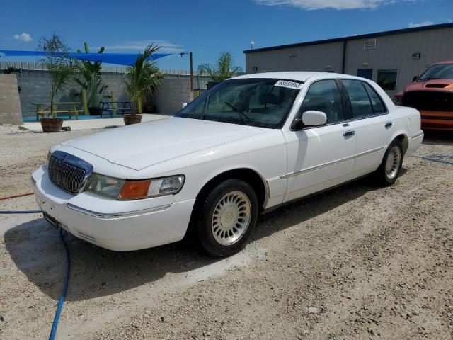 2MEFM75W7YX701358 - 2000 MERCURY GRAND MARQ LS WHITE photo 1