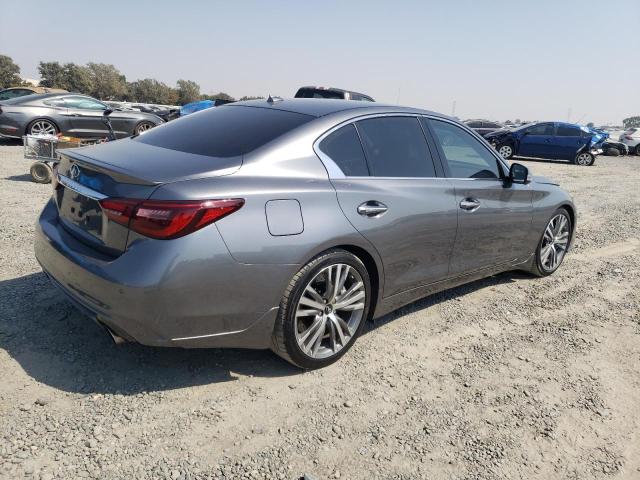 JN1EV7AP1KM515695 - 2019 INFINITI Q50 LUXE GRAY photo 3