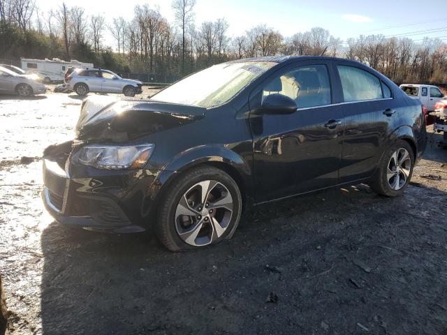 1G1JF5SB4K4121696 - 2019 CHEVROLET SONIC PREMIER BLACK photo 1