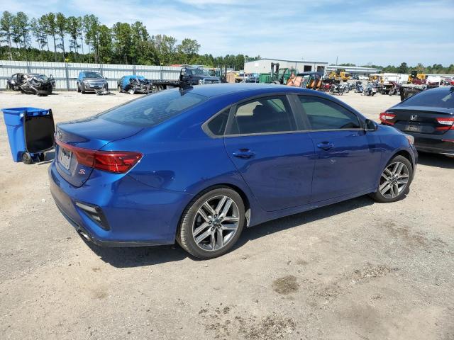 3KPF34AD9KE013429 - 2019 KIA FORTE GT LINE BLUE photo 3