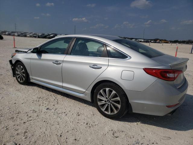 5NPE34AF5FH153377 - 2015 HYUNDAI SONATA SPORT SILVER photo 2