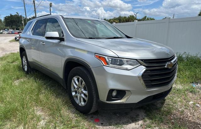 1GNEVMKW7KJ166875 - 2019 CHEVROLET TRAVERSE LT Silber Foto 1