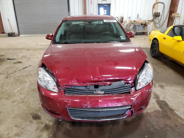 2G1WT57K491234688 - 2009 CHEVROLET IMPALA 1LT BURGUNDY photo 5