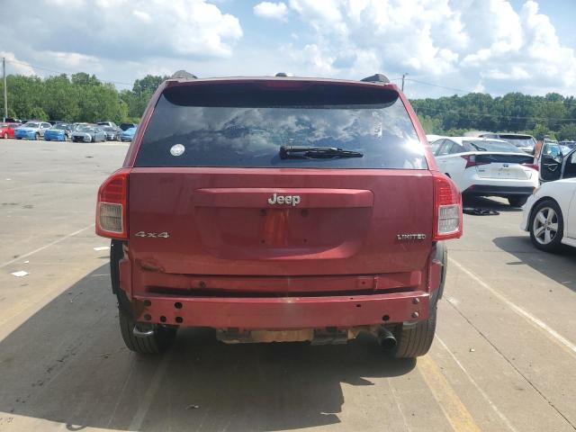 1C4NJDCBXCD524308 - 2012 JEEP COMPASS LIMITED BURGUNDY photo 6
