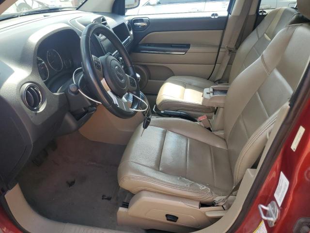 1C4NJDCBXCD524308 - 2012 JEEP COMPASS LIMITED BURGUNDY photo 7