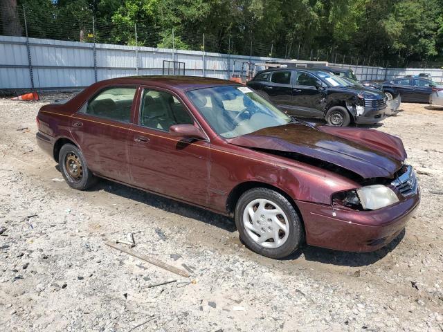1YVGF22DX15204506 - 2001 MAZDA 626 ES MAROON photo 4