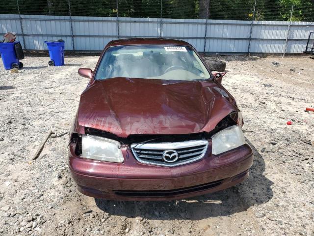 1YVGF22DX15204506 - 2001 MAZDA 626 ES MAROON photo 5