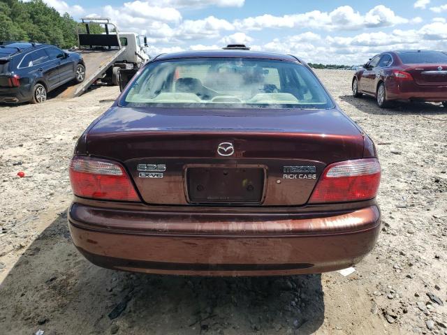 1YVGF22DX15204506 - 2001 MAZDA 626 ES MAROON photo 6