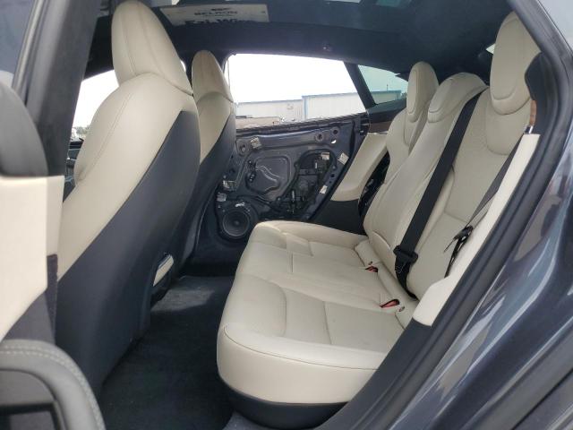 5YJSA1E55NF486166 - 2022 TESLA MODEL S Մոխրագույն լուսանկար 10