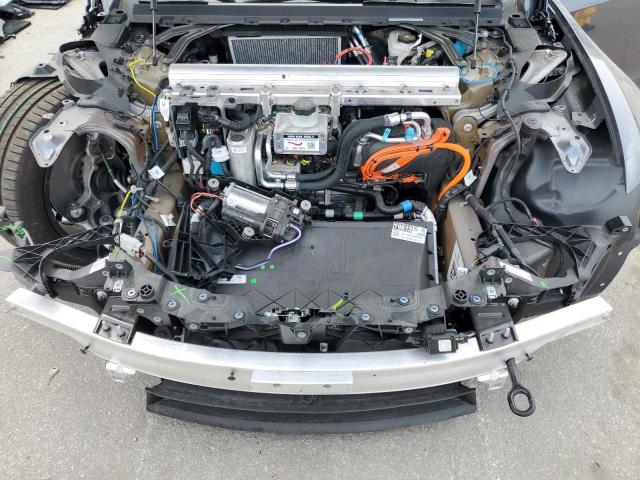 5YJSA1E55NF486166 - 2022 TESLA MODEL S Մոխրագույն լուսանկար 11