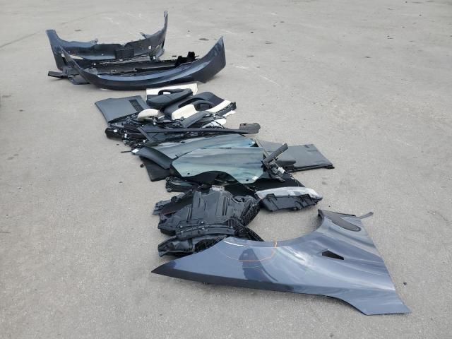 5YJSA1E55NF486166 - 2022 TESLA MODEL S Մոխրագույն լուսանկար 12