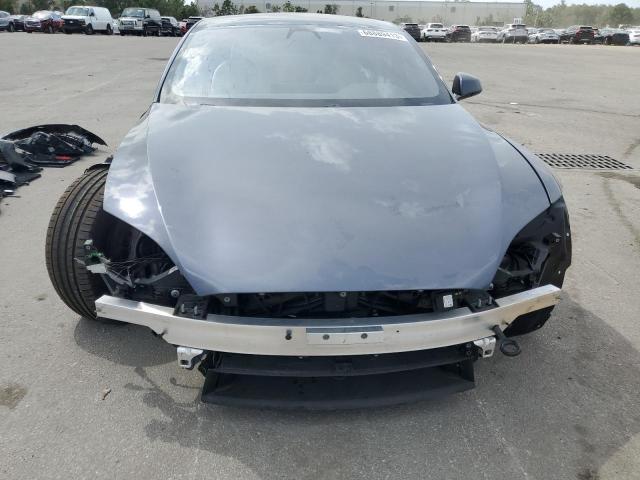 5YJSA1E55NF486166 - 2022 TESLA MODEL S Մոխրագույն լուսանկար 5