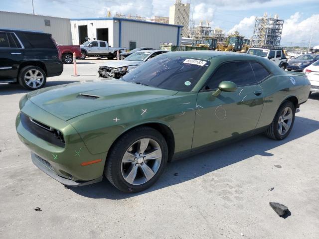 2C3CDZAG7KH750404 - 2019 DODGE CHALLENGER SXT GREEN photo 1