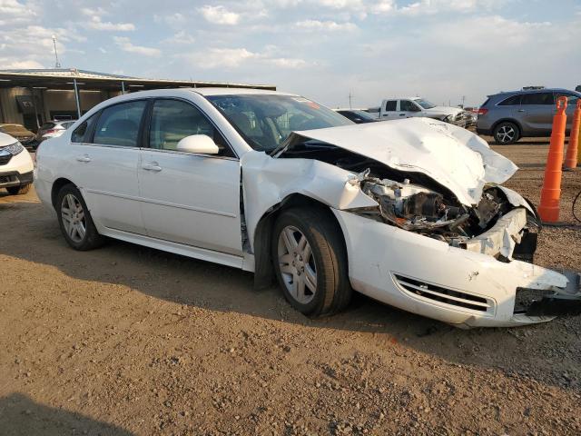 2G1WB5E36C1180753 - 2012 CHEVROLET IMPALA LT WHITE photo 4