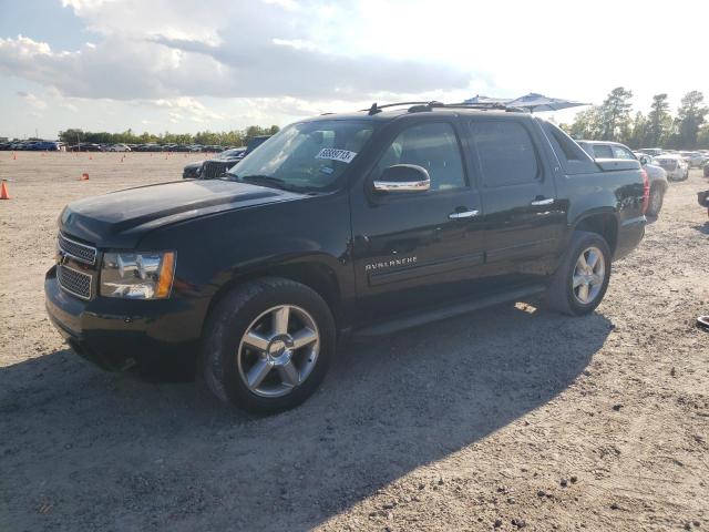 3GNMCFE06CG210579 - 2012 CHEVROLET AVALANCHE LT BLACK photo 1