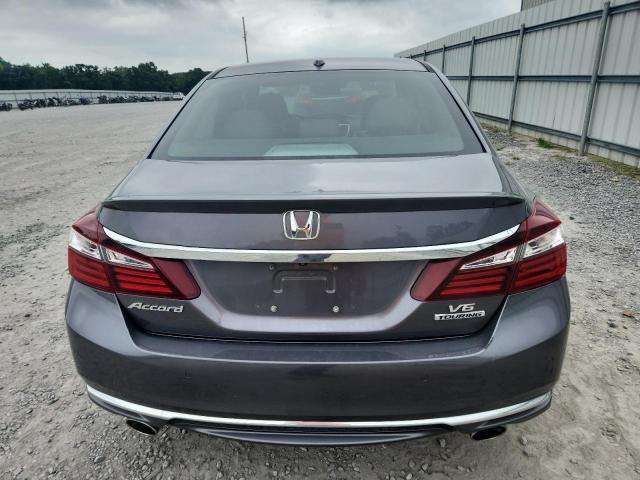 1HGCR3F97HA037841 - 2017 HONDA ACCORD TOURING GRAY photo 6