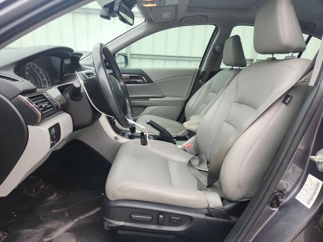 1HGCR3F97HA037841 - 2017 HONDA ACCORD TOURING GRAY photo 7