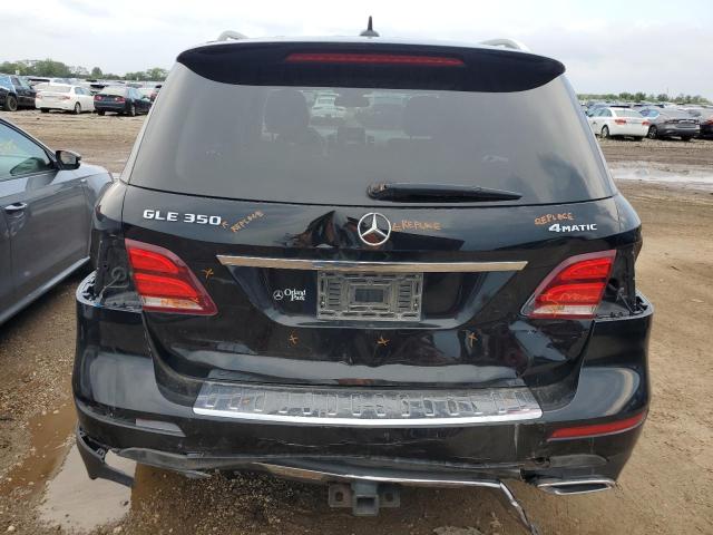 4JGDA5HB8JB100947 - 2018 MERCEDES-BENZ GLE 350 4MATIC BLACK photo 6