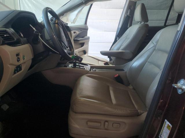 5FPYK3F72HB026817 - 2017 HONDA RIDGELINE RTL RED photo 7