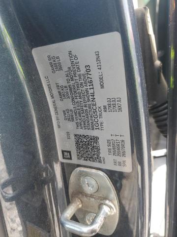 1GCGSCEN4L1167703 - 2020 CHEVROLET COLORADO LT BLUE photo 12