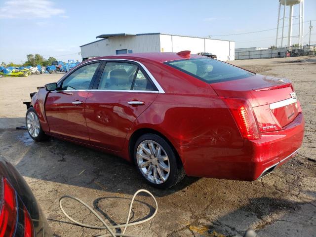 1G6AW5SXXF0142362 - 2015 CADILLAC CTS RED photo 2