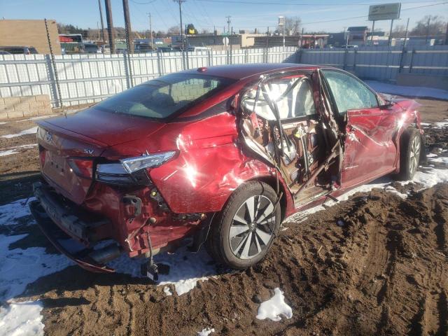 1N4BL4DV2KC111542 - 2019 NISSAN ALTIMA SV RED photo 3