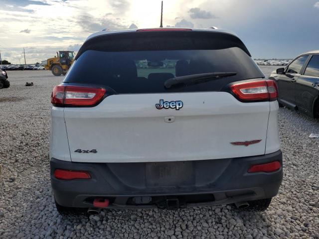 1C4PJMBSXEW131491 - 2014 JEEP CHEROKEE TRAILHAWK WHITE photo 6