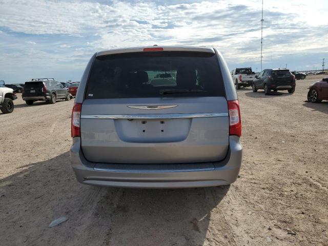 2C4RC1BG2DR614400 - 2013 CHRYSLER TOWN & COU TOURING SILVER photo 6