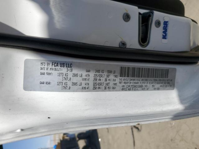 1C4PJMCB0KD158060 - 2019 JEEP CHEROKEE LATITUDE თეთრი ფოტო 13