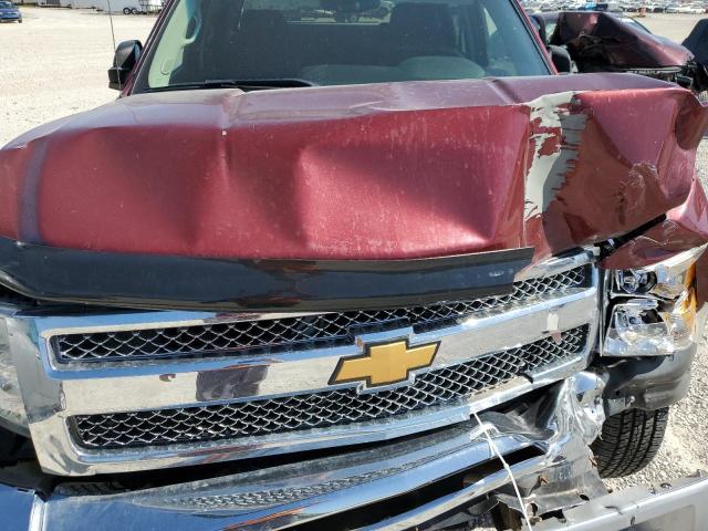 3GCPCSE01DG190337 - 2013 CHEVROLET SILVERADO C1500 LT BURGUNDY photo 11