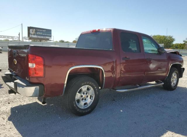 3GCPCSE01DG190337 - 2013 CHEVROLET SILVERADO C1500 LT BURGUNDY photo 3