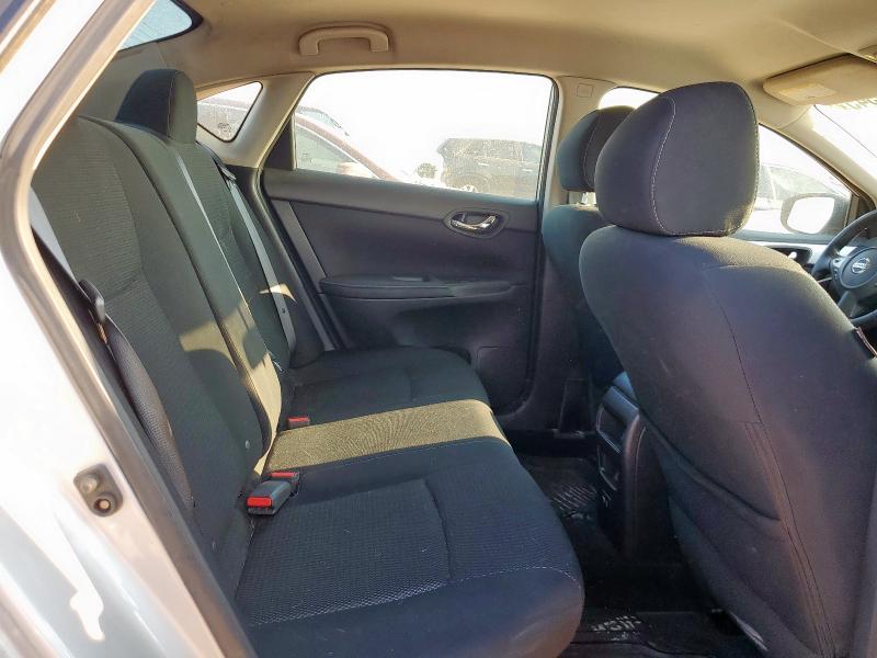 3N1AB7AP6KY279596 - 2019 NISSAN SENTRA S SILVER photo 10