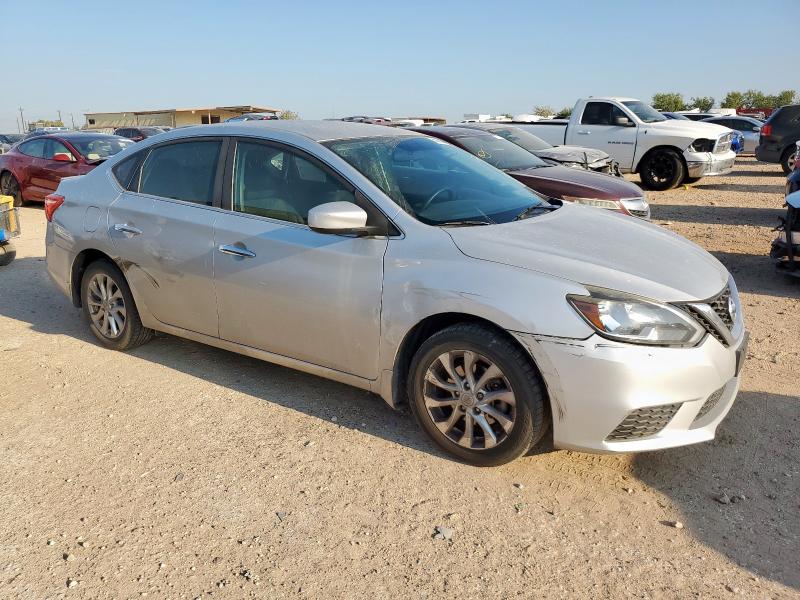 3N1AB7AP6KY279596 - 2019 NISSAN SENTRA S SILVER photo 4