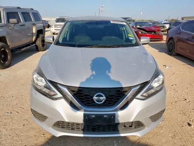 3N1AB7AP6KY279596 - 2019 NISSAN SENTRA S SILVER photo 5