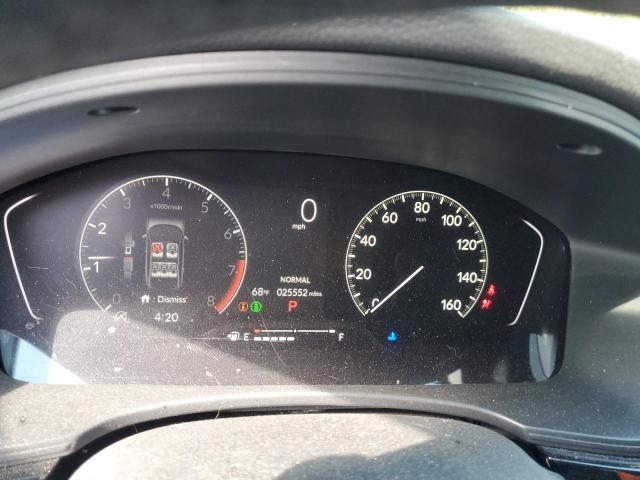 2HGFE2F56RH531045 - 2024 HONDA CIVIC SPORT WHITE photo 9