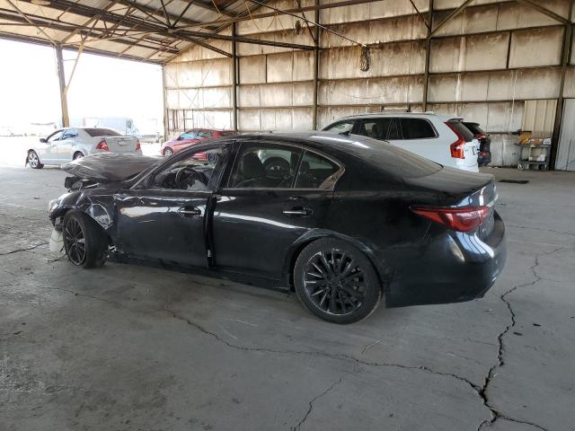 JN1EV7AR4JM442967 - 2018 INFINITI Q50 LUXE 黑色 照片 2