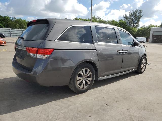 5FNRL5H64EB092579 - 2014 HONDA ODYSSEY EXL GRAY photo 3