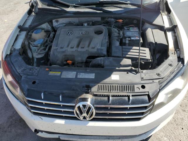 1VWBN7A31DC002658 - 2013 VOLKSWAGEN PASSAT SE WHITE photo 11