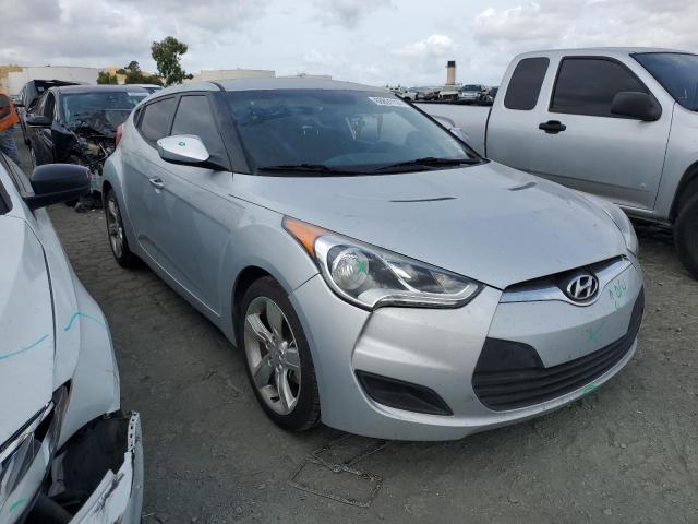 KMHTC6ADXFU232322 - 2015 HYUNDAI VELOSTER GRAY photo 4