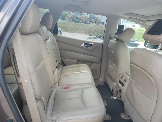 5N1AR2MM5FC610210 - 2015 NISSAN PATHFINDER S BROWN photo 11